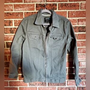 Tony Hawk Men's Gray Twill TruckerJacket